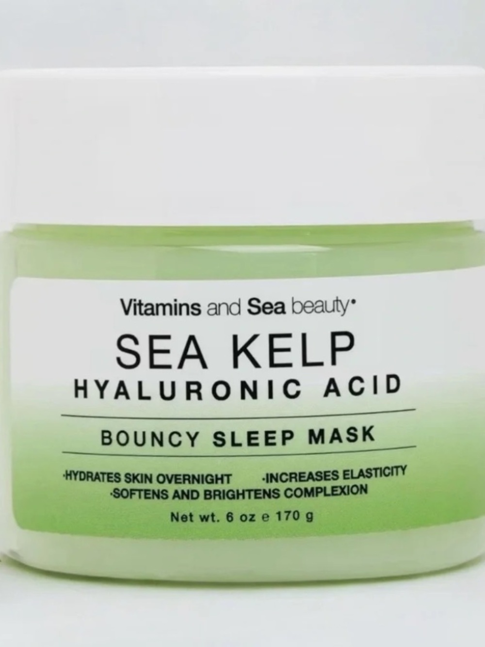 Sea Kelp Hyaluronic Acid Sleep Mask by Vitamins And Sea Beauty